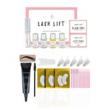 lashlift Kirpik Lifting, Kaş & Kirpik Lifting Perma Seti (FULL) + Jel Kaş Boyası (Siyah)