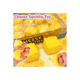 Laslusa Cheese Peynir Squishy Küp Viral Sıkılabilir Stres Oyuncağı - Yumuşak Duyusal Fidget Oyuncak
