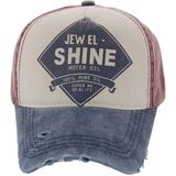 Laslusa Jewel Shine Beyzbol Cap Şapka - Standart - Bordo