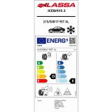 Lassa 215/50R17 95T XL M+S SFM ICEWAYS 2 OTO KIŞ LASTİĞİ (ÜRETİM YILI:2025)