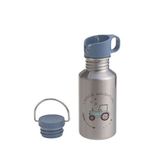 Lassig Adventure Tractor Çelik Çocuk Matara 500 Ml - Mavi