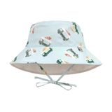 Lassig Bucket Hat UV Korumalı Çocuk Şapkası – Ice Cream Truck Illusion Blue | UPF 80 Güneş Koruması, Hızlı Kuruyan, Çift Taraflı Kullanıma Uygun (6-12 Ay)