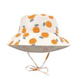 Lassig Bucket Hat UV Korumalı Çocuk Şapkası – Orange Sea Salt | UPF 80 Güneş Koruması, Hızlı Kuruyan, Çift Taraflı Kullanıma Uygun (1-3 Yaş)