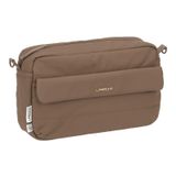 Lassig Buggy Organizer Çanta Hazelnut, Bebek Arabası Düzenleyici, Çok Bölmeli Fermuarlı Tasarım, Premium Kahverengi