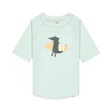 Lassig Crocodile UV Korumalı Kısa Kollu Mayo Tişört Sea Foam 19-24 Ay
