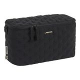 Lassig Enoa Buggy Bebek Arabası Organizer Çanta, Çok Bölmeli Stroller Organizer, Fermuarlı Geniş Hacimli Düzenleyici, Geri Dönüştürülmüş Malzeme, Renk Seçeneği (Siyah)