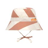 Lassig Fishing Hat UV Korumalı Şapka Stripes Clay Sea Salt