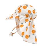 Lassig Flap Hat UV Korumalı Uzun Şapka Orange Sea Salt