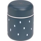 Lassig Happy Prints 350 ml Yemek Termosu Midnight Blue Çelik Malzeme ile 9 Ay ve Üstü Çocuklar İçin - Yok
