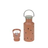 Lassig Happy Prints Caramel Çelik Çocuk Matara 500 Ml