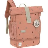 Lassig Happy Prints Mini Rolltop Sırt Çantası Caramel - Sırt Çantaası - Çok Renkli - Uzunluk 23 cm x Genişlik 11 cm x Yükseklik 32,5 cm