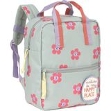 Lassig Happy Trails Mini Sırt Çantası Flower - Çok Renkli - Ürün ölçüsü: 20,5 cm Uzunluk x 11 cm Genişlik x 27 cm Yükseklik.