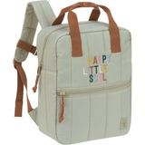 Lassig Little Gang Mini Sırt Çantası Light Khaki - Çok Renkli - 27cm, Derinlik; 20,5 cm, Genişlik; 11cm