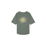 LASSIG Sunshine UV Korumalı Kısa Kollu Mayo Tişört Deep Olive Yeşil 1.5-2 Yaş