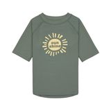 Lassig Sunshine UV Korumalı Kısa Kollu Mayo Tişört Deep Olive