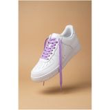 last icon Lila Renk Yassı Örgü Ayakkabı Bağcığı Spor Sneaker Uyumlu