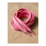 last icon Şeker Pembe Yassı Pamuk Ayakkabı Bağcığı 120 Cm Sneaker Ve Spor Ayakkabı Uyumlu