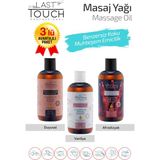 Last Touch Masaj Yağı 3'Lü Seri Duyusal-Vanilya-Afrodizyak