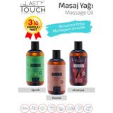 Last Touch Masaj Yağı Aromaterapi 3'Lü Seri Egzotik-Afrodizyak-Duyusal