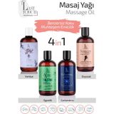 Last Touch Masaj Yağı Aromaterapi 4'Lü Seri Vanilya-Duyusal-Egzotik-Canlandırıcı