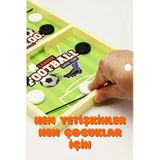 Lastik Fırlatmalı Futbol Şut Ve Gol Hızlı Sapan Masa Futbol Oyunu Çocuk Odaklanma Zeka Kutu Oyunu