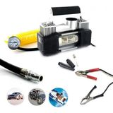 Lastik Hava Şişirme Kompresörü, Çift Piston, 30 Amper, 12V