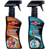 Lastik Parlatıcı + Jant Temizleyici Tetikli 500 ml 2’li Set - Siyah
