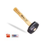 Lastik Tokmak Ahşap Saplı 60 Mm
