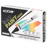 Lastik Yazı Kalemi Gxın Paint Markör 12'Li Beyaz