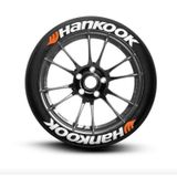 LASTİK YAZISI 8xli HANKOOK 1.SINIF KALİTE SOLMAZ STIKER