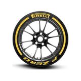 Lastik Yazısı Pirelli P Zero Sarı + Kuyruk Sarı