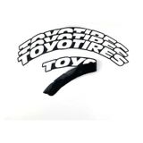 Lastik Yazısı/araba Lastik Yazısı/tire Text/ Toyotires Proxes 4 Lü Set+yapıştırıcı+zımpara
