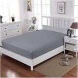 Lastikli %100 Pamuk Penye Çarşaf 120X200 Ara Boy - 120 x 200 - Antrasit