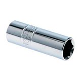 Lastikli Buji Lokma Anahtarı, Krom Kaplama ve 16 mm