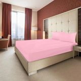 Lastikli Çarşaf (pembe) (100x200)