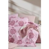 Lastikli Çarşaflı Tek Kişilik Nevresim Takımı Elegant Pink