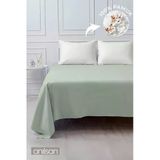 Lastiksiz Mint Yeşili Çarşaf %100 Pamuk Çift/Tek Kişilik ,63Tel
