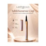 lasting beauty Black Eyeliner Su Geçirmez Dağılmaz Uzun Süre Kalıcı Siyah Göz Kalemi