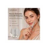lasting beauty Burun Makası Paslanmaz Çelik Kaş Bıyık Epilasyon Yuvarlak Uçlu Paslanmaz Çelik Kişisel Bakım Makası