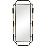 Lasttouch Vienta Siyah Metal Cam Duvar Aynası - Standart