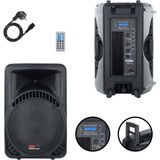 Lastvoice AMPLE-15A Aktif Kabin Hoparlör 15 Inç 1000 Watt Bluetooth USB - Siyah