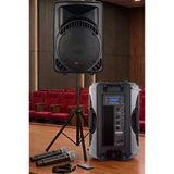 Lastvoice AMPLE-15SET 1000W 15 inç Aktif Hoparlör ve Mikrofon Ses Sistemi Seti