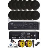 Lastvoice Black Maxx Paket+6 Tavan Hoparlörü+6 Bölgeli Amfi Ses Sistemi Paketi