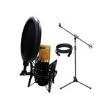 Lastvoice BM800 Mikrofon + Stand + Sh-101 Shock Mount Filtre Set