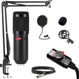 Lastvoice BM800BTA Gaming 7.1 Ses Kartı ve Mikrofon Seti Canlı yayın lol pubg - Siyah