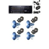 Lastvoice Cami Minare-Ezan Ses Sistemi Small Paket-3, Stereo Amfi, Siyah