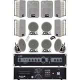 Lastvoice Double Paket-4 Amfili Duvar ve Tavan Hoparlör Seti