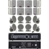 Lastvoice Double Paket-5 Amfili Duvar ve Tavan Hoparlör Seti