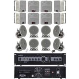 Lastvoice Double Paket-5 Anfili Duvar ve Tavan Hoparlör Seti