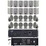 Lastvoice Double Paket-7 Amfili Duvar ve Tavan Hoparlör Seti